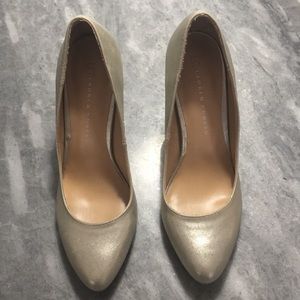 Lauren Conrad gold heels